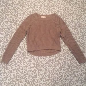 Beige Knit Sweater